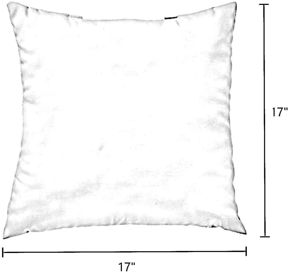 MISC Stripe Outdoor 17 inch Square Accent Pillows (Set 2) by Blue Green Striped Casual Transitional Polyester Fade Resistant Water