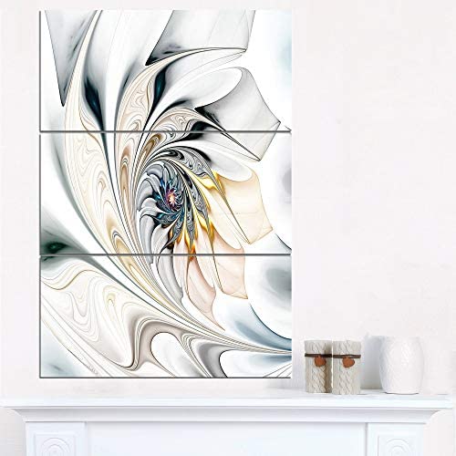 Stained Glass Floral Art' Large Wall Art Canvas
