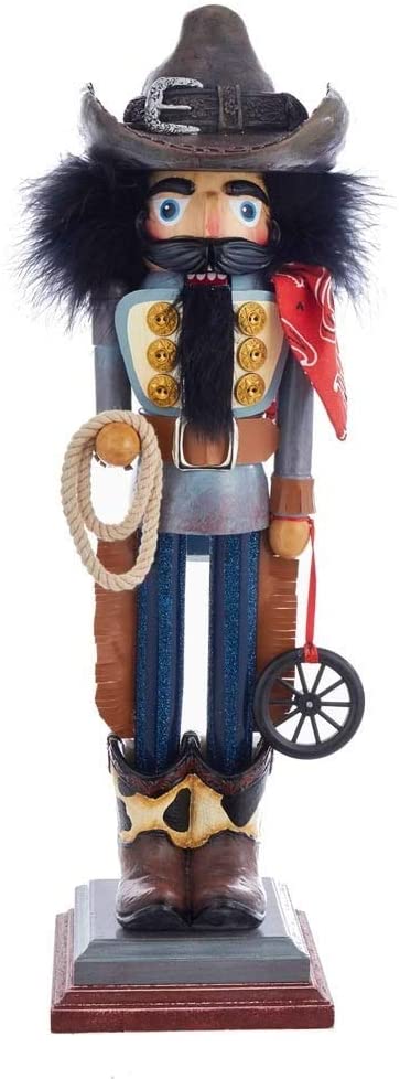 19 inch Hollywood Cowboy Nutcracker 19"