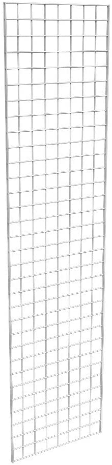 White 2 Foot X 8 Foot Commercial Grid Panel (Pack