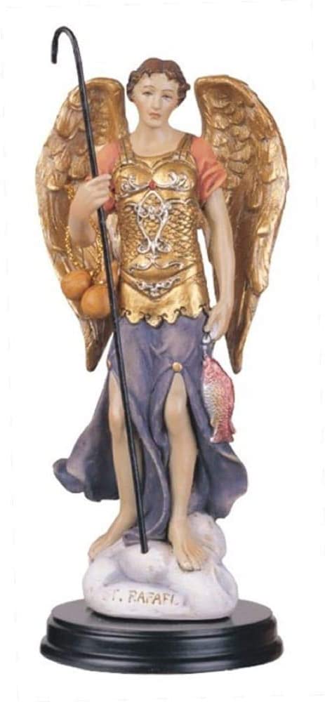 5" h Statue Angel Healing Holy Figurine Religious Decoration