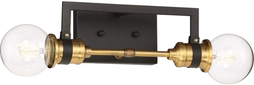 Intention 2 Light Vanity N/ Metallic Industrial Steel