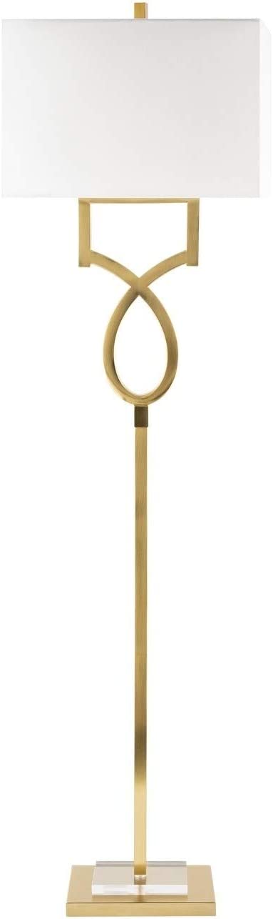 Gold Glam 61 inch Floor Lamp 61" h X 17" w 11" d Modern Contemporary Bulbs Included