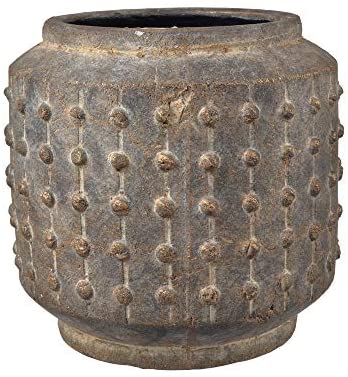 8 inch Diameter Pot Tan