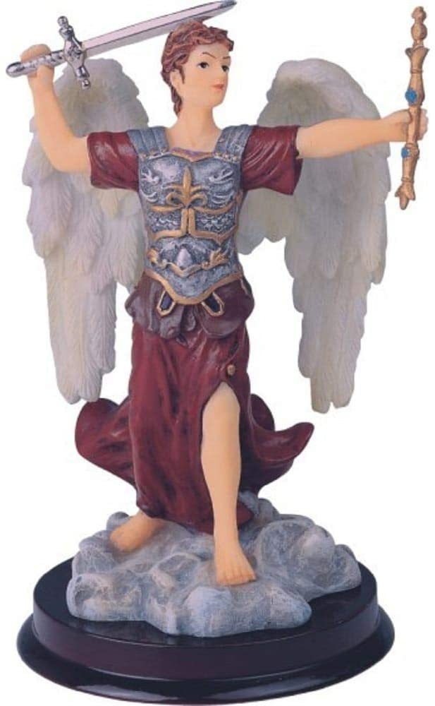 6" h Statue Saint Strongest Angel Holy Figurine Religious