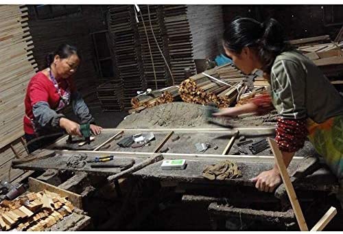 Handmade 26 inch Blue White Vase Lamp (China) Traditional - Diamond Home USA