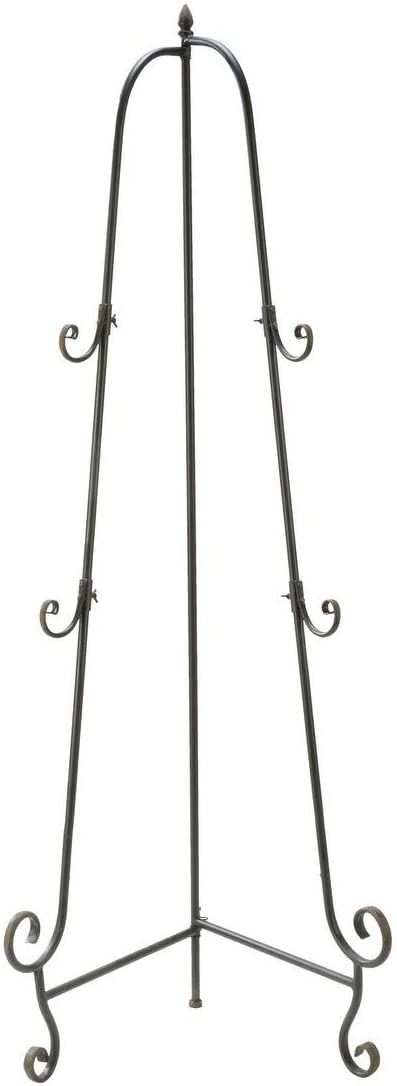 Black Metal Picture Floor Easel 67