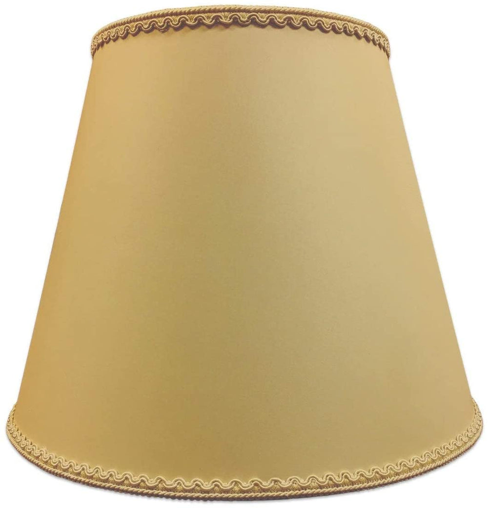 Empire Hardback Lamp Shade Top Bottom Trim (8x14x11) Green Traditional - Diamond Home USA