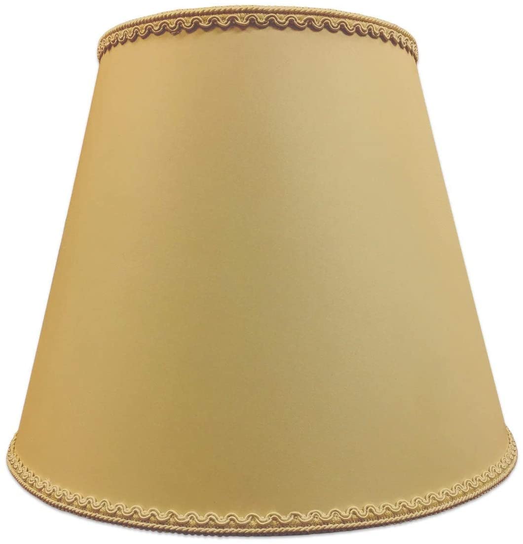 Empire Hardback Lamp Shade Top Bottom Trim (8x14x11) Green Traditional - Diamond Home USA