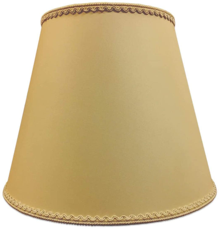 Empire Hardback Lamp Shade Top Bottom Trim (8x14x11) Green Traditional - Diamond Home USA