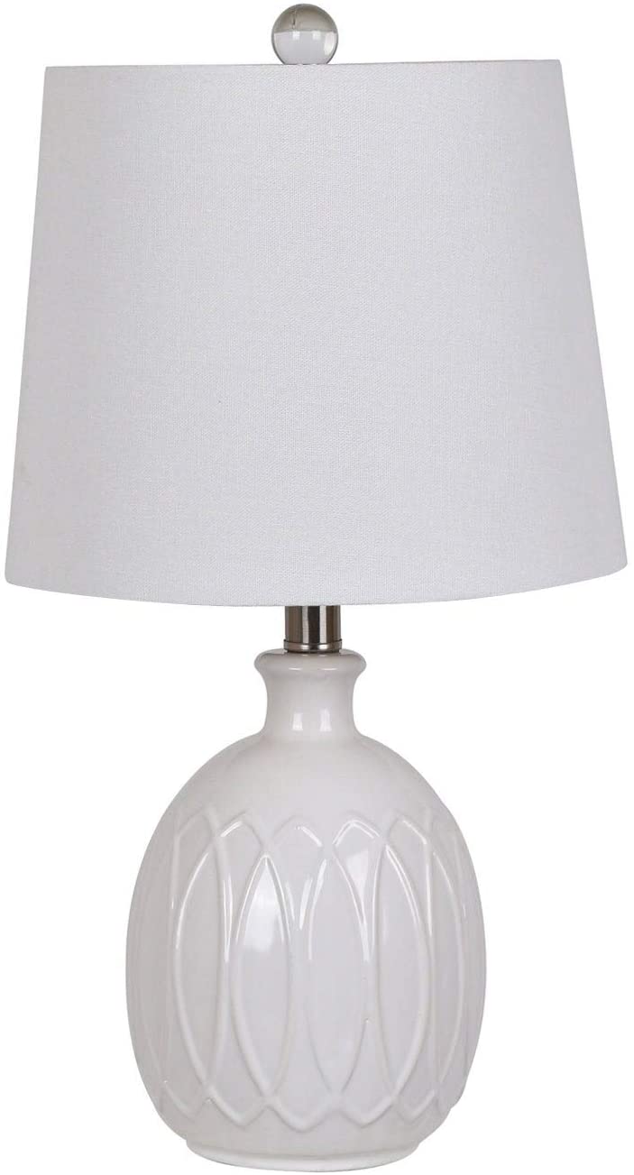 Ceramic Table Lamp N/ Cream