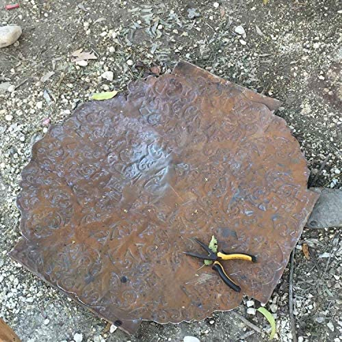 Handmade Octopus Sealife Art (Haiti) Industrial Metal