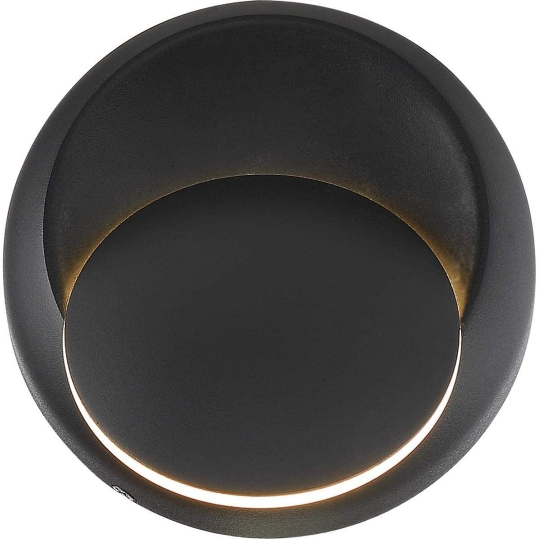 Led Wall Sconce Bk N/ Black Modern Contemporary Aluminum