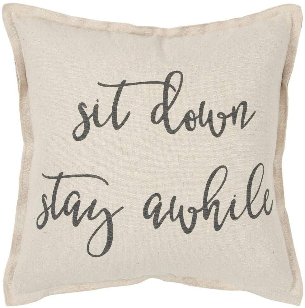 Pillow Cover Brown Abstract Casual