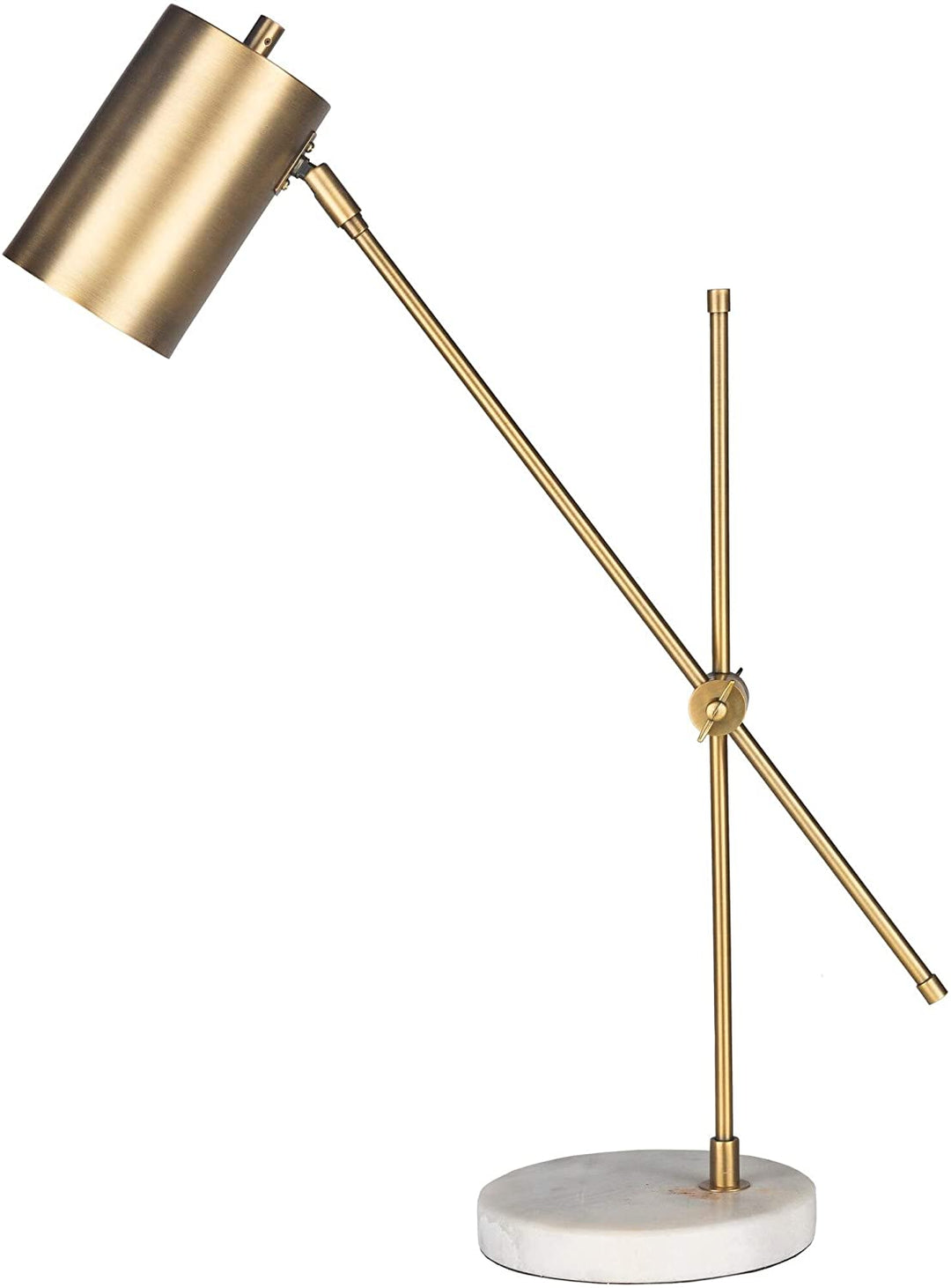 24 Gold Modern Table Lamp Beige Contemporary - Diamond Home USA