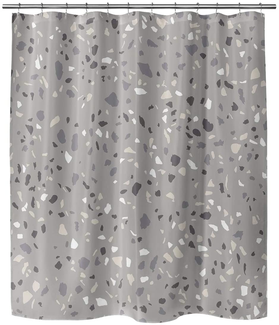 Gray Shower Curtain by Marina