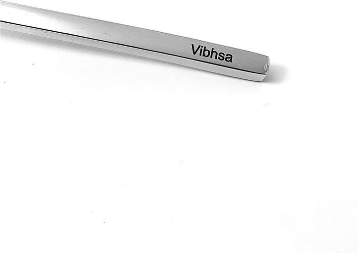 Stainless Steel Dinner Knife Set 6 Silver Modern Contemporary - Diamond Home USA