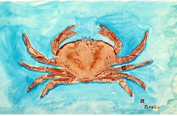 Red Crab' Door Mat (18 Inch X 26 Inch) Color Modern