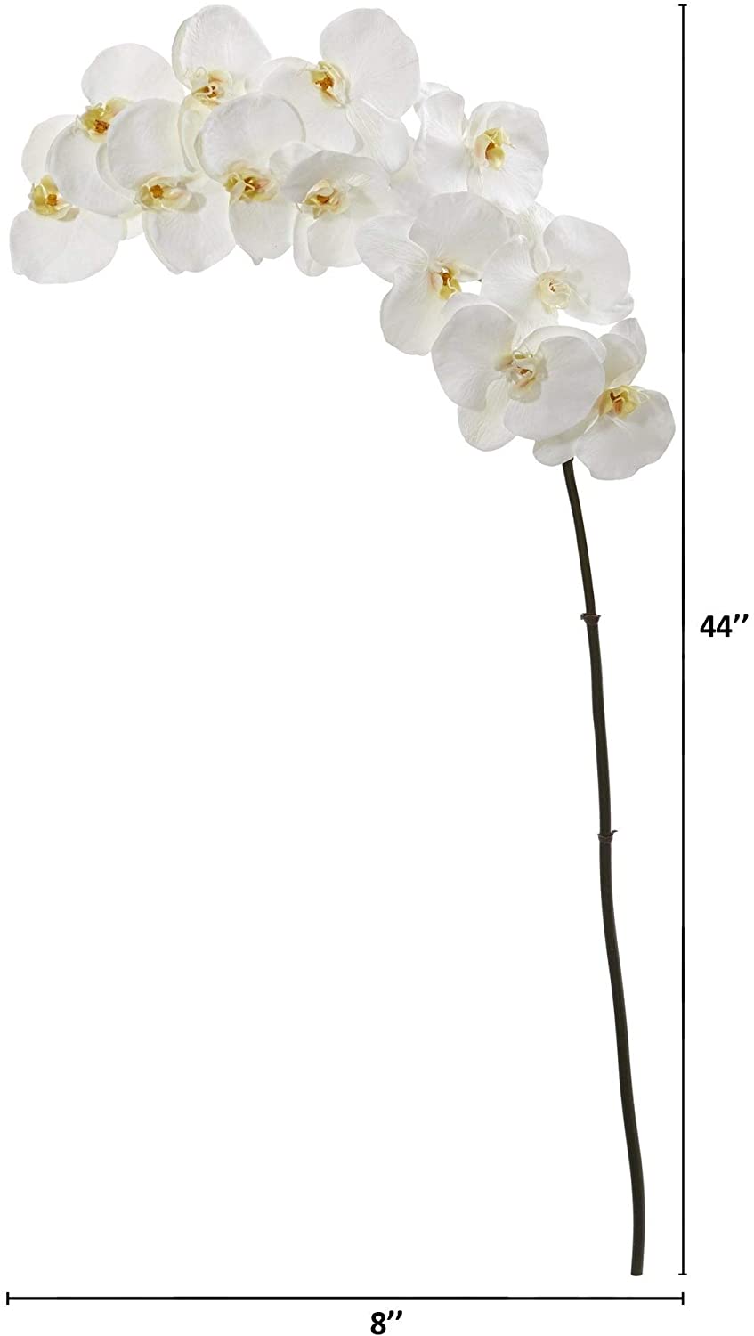 44" Orchid Artificial Flower (Set 3) - Diamond Home USA