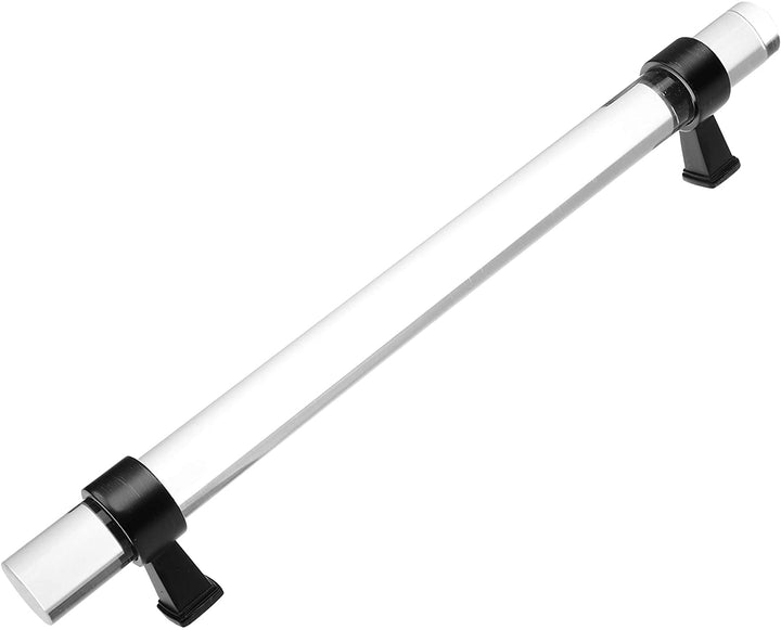10 Pack 6 1/4 inch Center Acrylic Cabinet Pull Clear