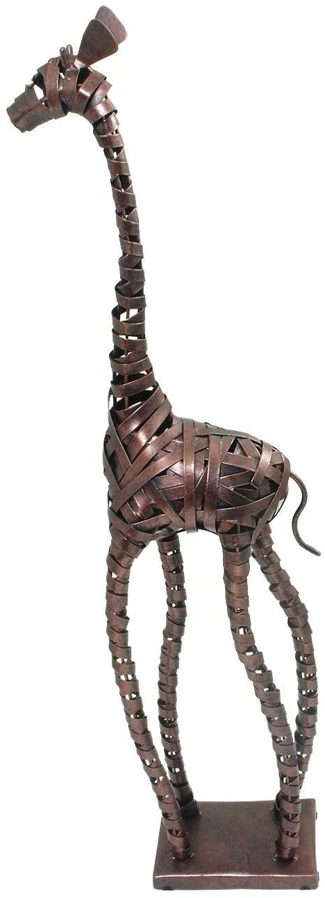 Gentle Giants Intricate Handwoven Metal Slim Giraffe
