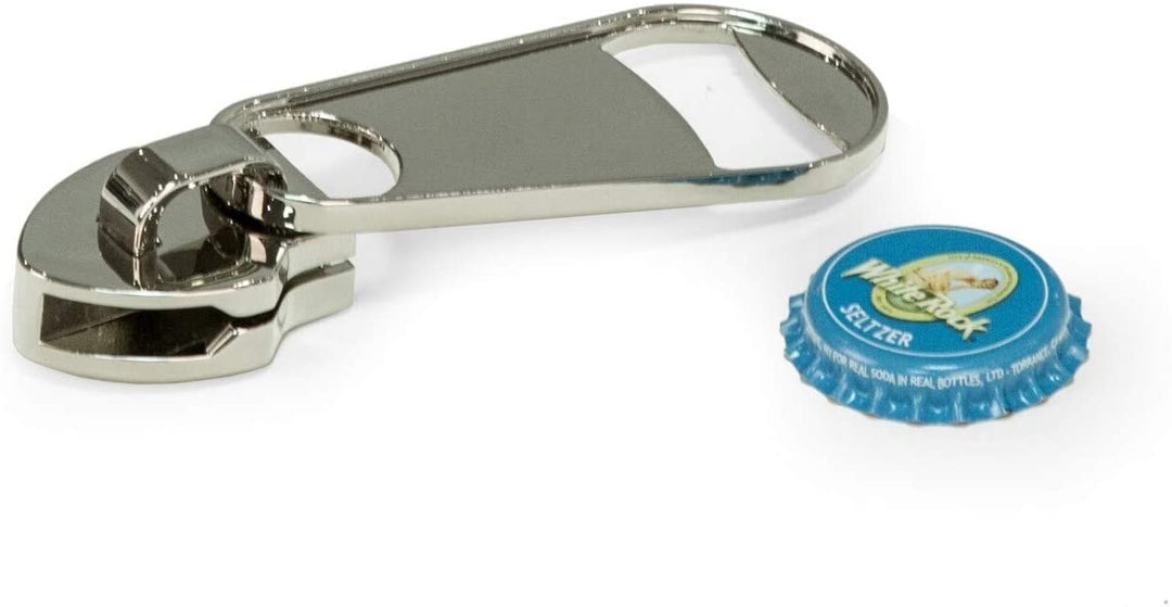 Magnet Bottle Opener Silver Metal 1
