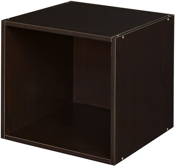 Storage Set 4 Cubes Truffle Modern Contemporary Laminate Finish - Diamond Home USA