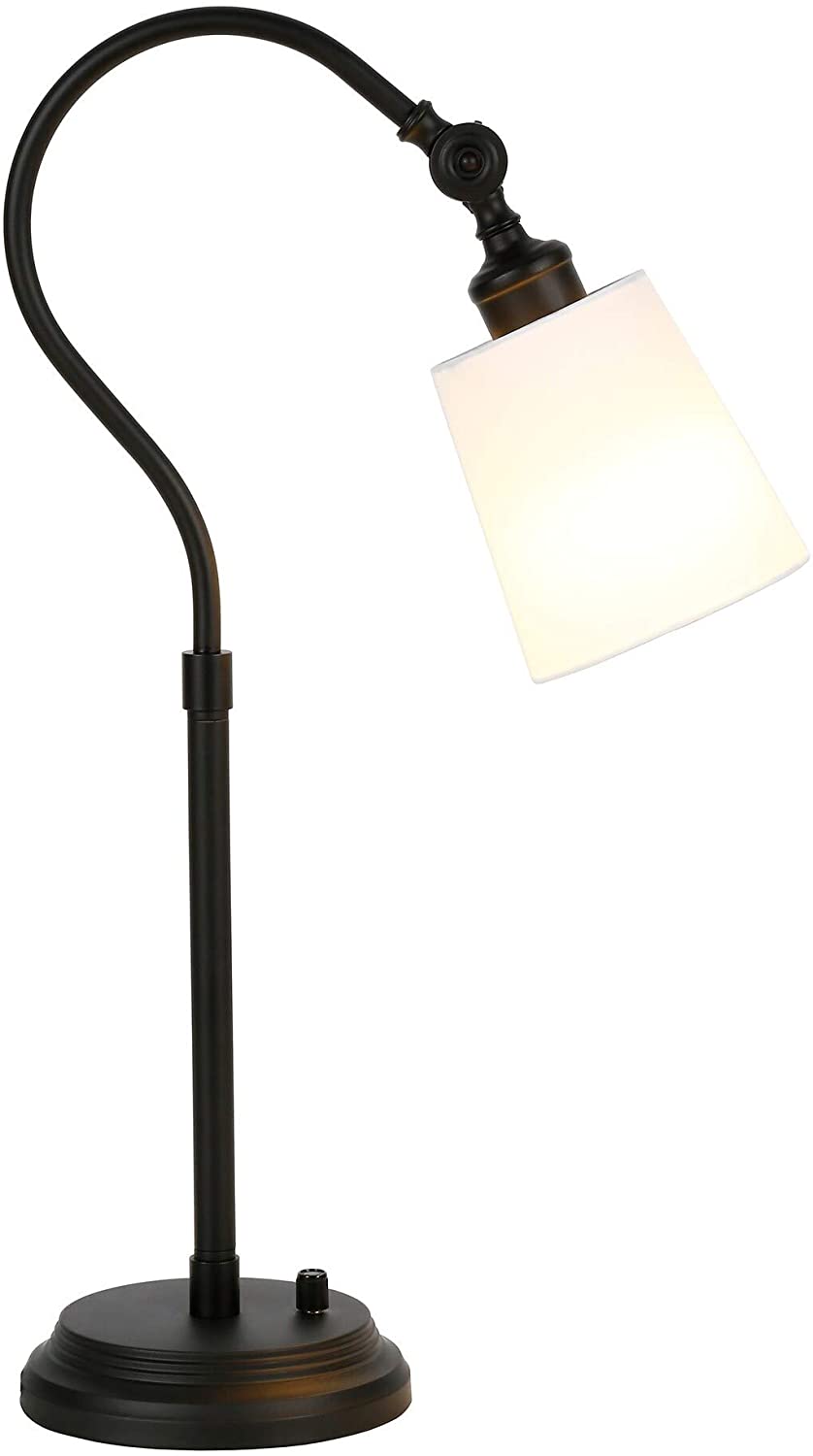 Blackened Bronze Table Lamp Black Modern Contemporary