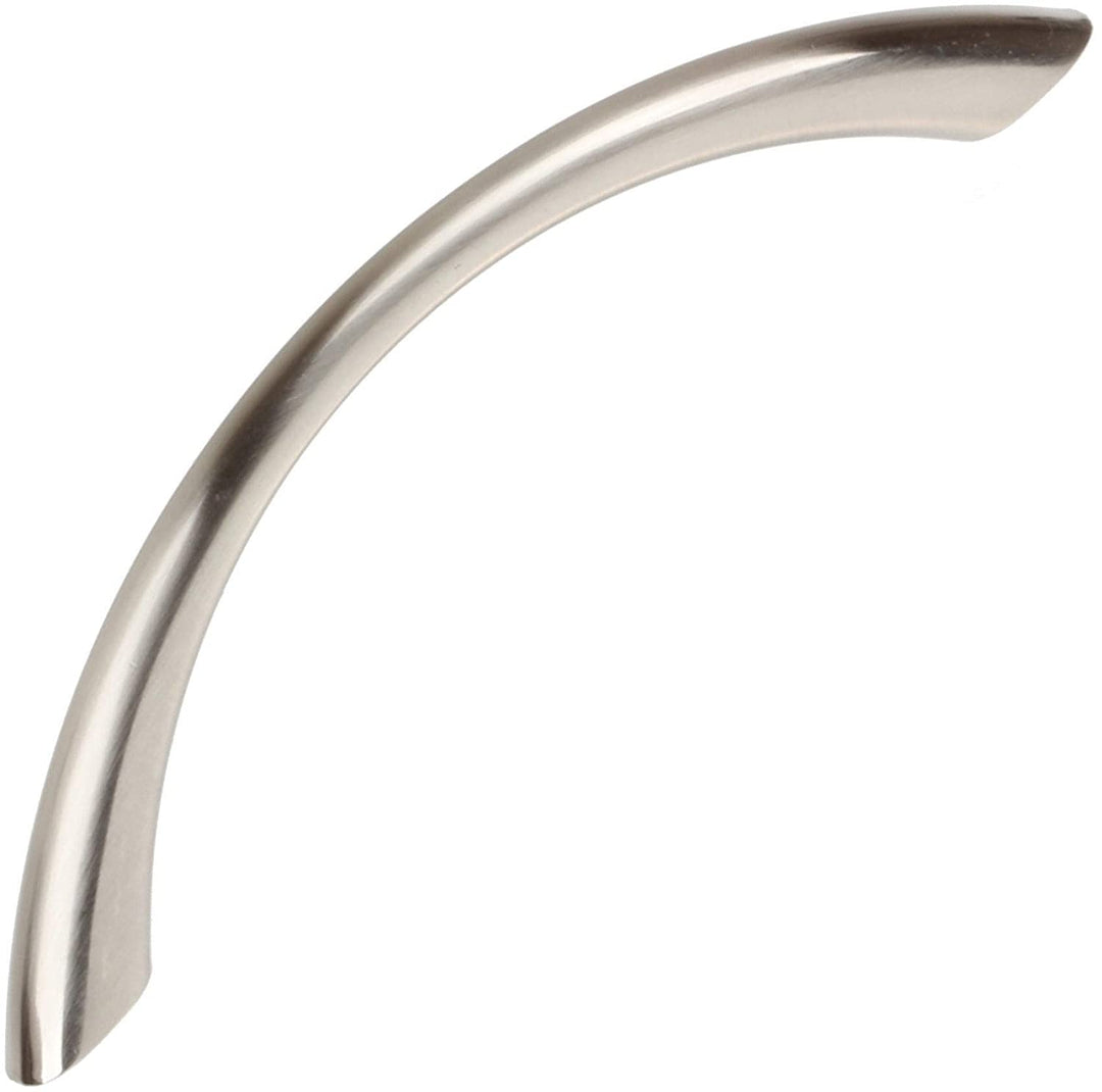 3 75 inch Satin Nickel Loop Pulls (Case 25) Grey Metal