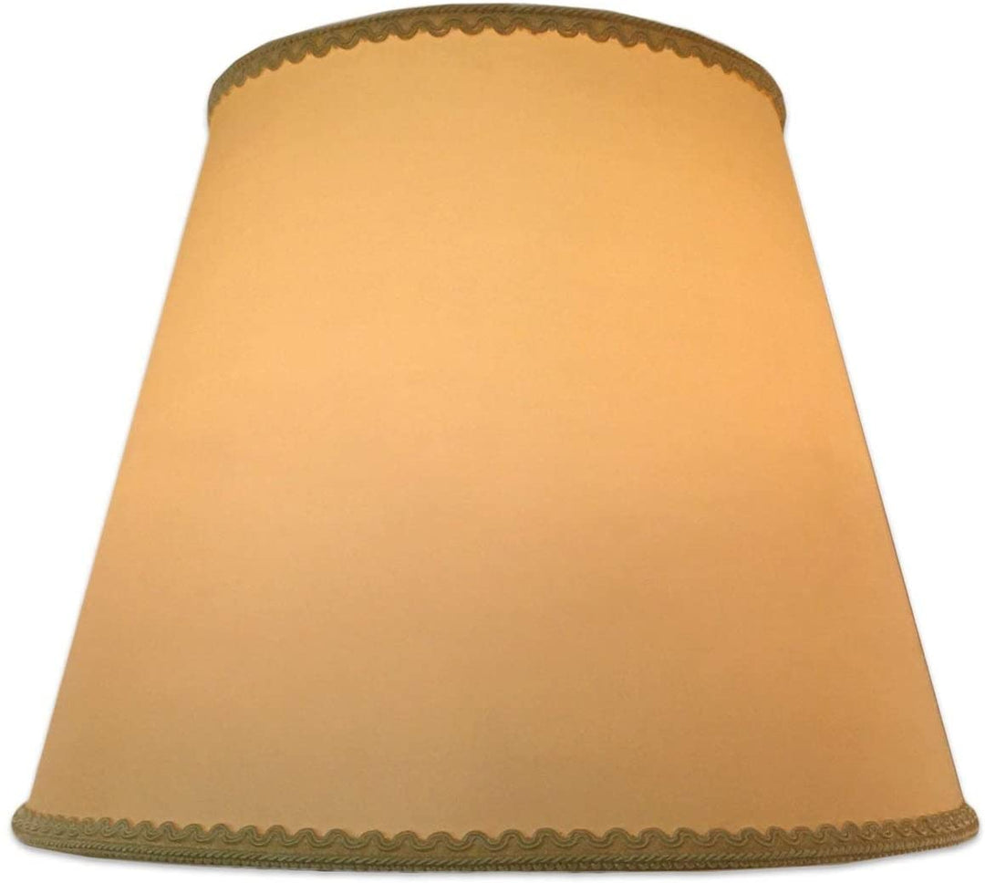Empire Hardback Lamp Shade Top Bottom Trim (8x14x11) Ant Gold Traditional - Diamond Home USA