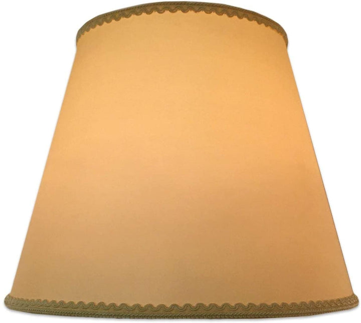 Empire Hardback Lamp Shade Top Bottom Trim (8x14x11) Ant Gold Traditional - Diamond Home USA