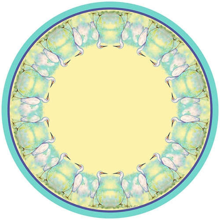 58 inch Round Tablecloth Color Polyester - Diamond Home USA