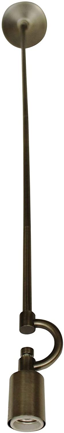 Cloth Wire Pendant Kit 1 Light Antique Brass Modern Contemporary Metal