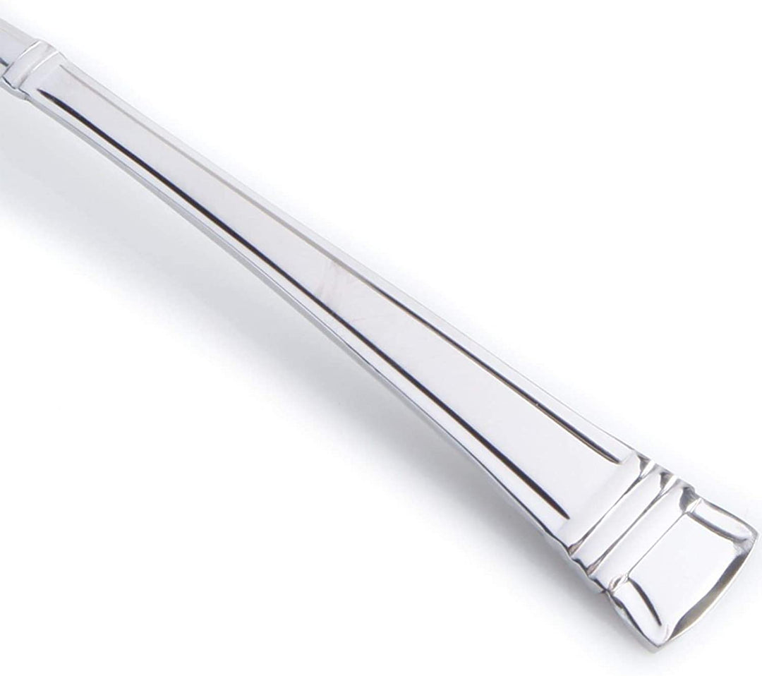 20 Piece Flatware Set Silver Stainless Steel - Diamond Home USA