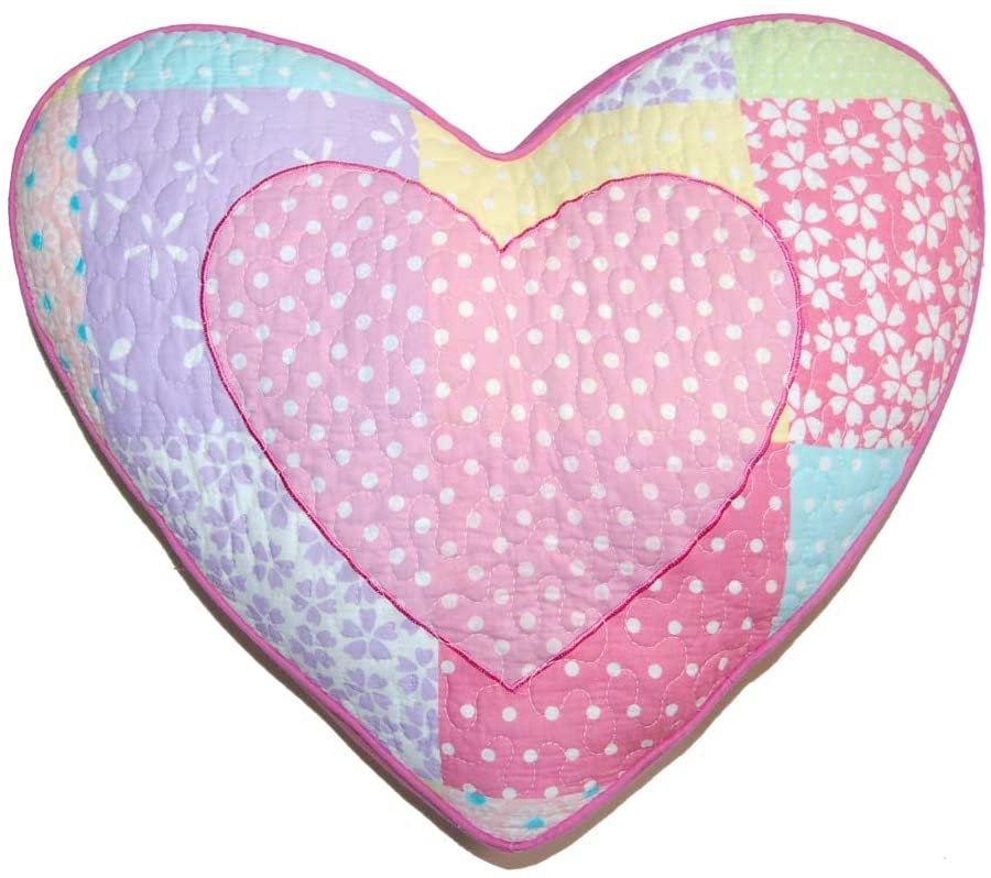 Heart Decorative Pillow Casual Traditional