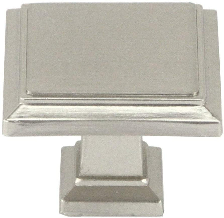 Contemporary 1 1/4 inch Stainless Steel Brushed Nickel