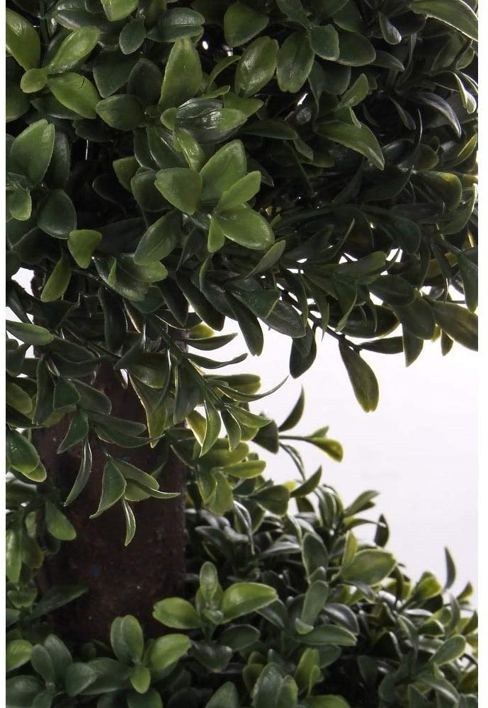 MISC 38" Boxwood Ball Cone Topiary Green Plastic