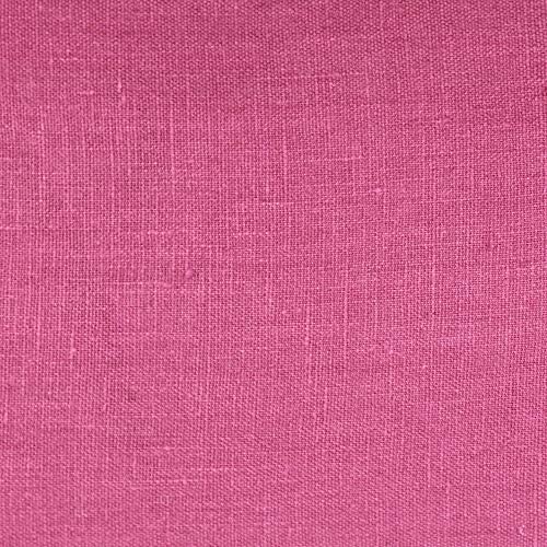 Pillow D Cor Tuscany Linen Orchid Pink 20x20 Throw Solid Color Modern Contemporary Single Removable Cover - Diamond Home USA
