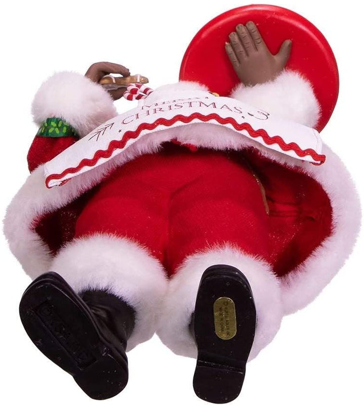 10 5 inch Black Chef Santa Color - Diamond Home USA