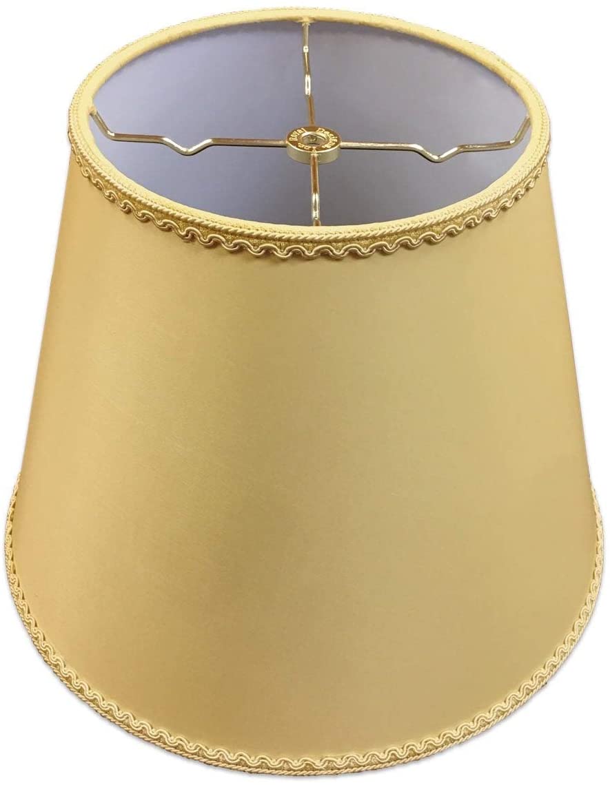 Empire Hardback Lamp Shade Top Bottom Trim (8x14x11) Ant
