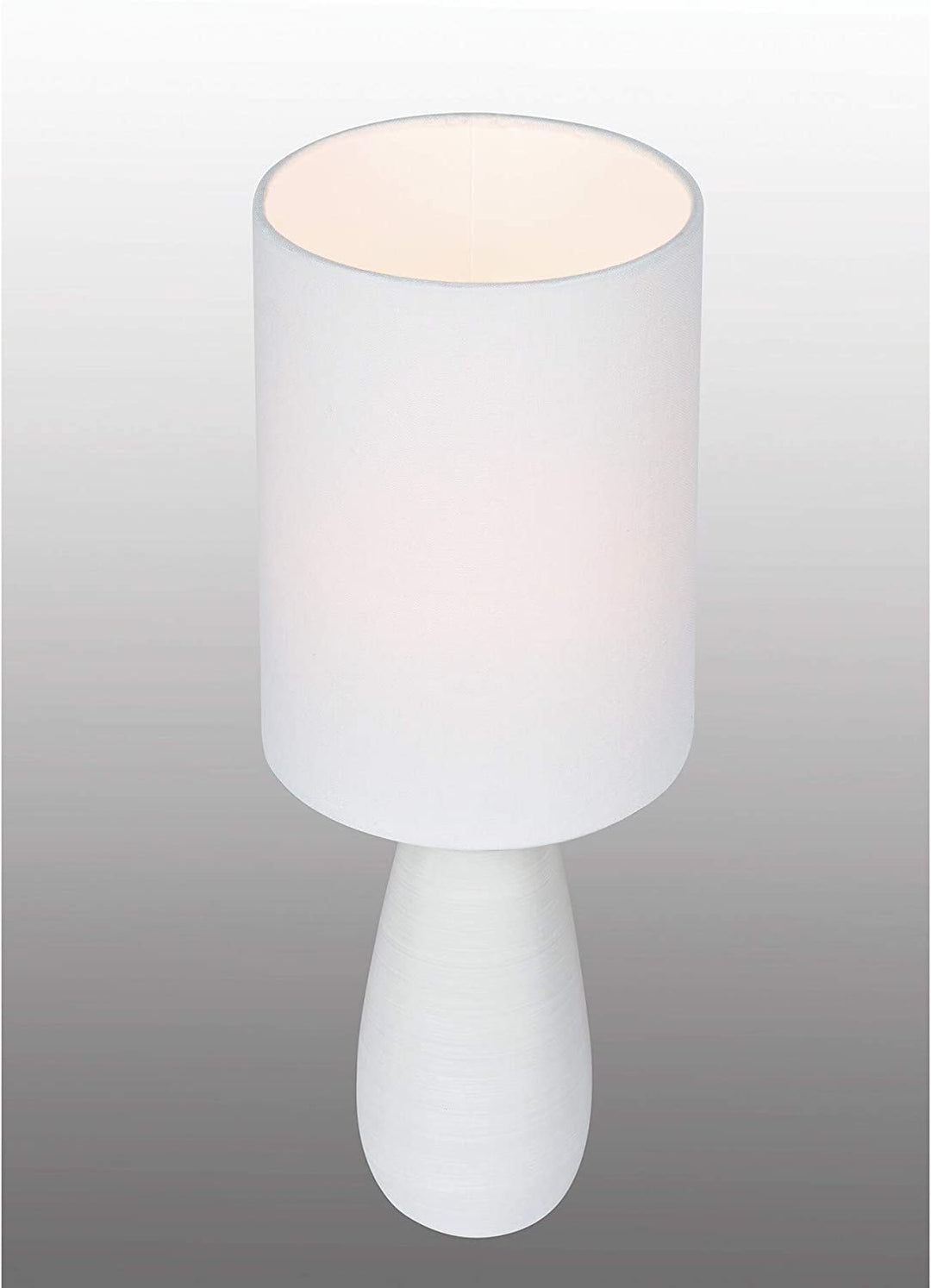1 Light Quatro Mini Table Lamp White Modern Contemporary Bulbs Included - Diamond Home USA