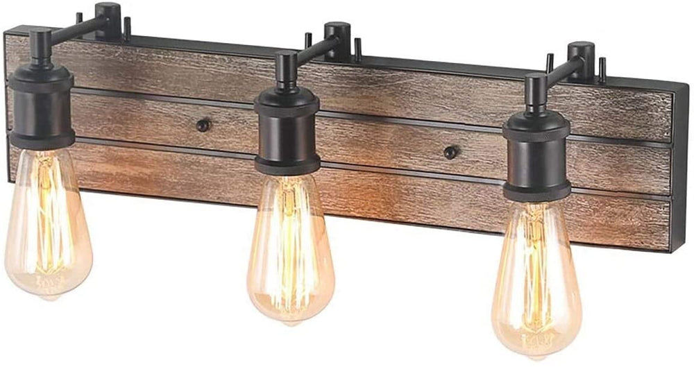 3 Light Wall Lamps Wood Sconces Bronze Indoor Lights Metallic Industrial Modern Contemporary Traditional Metal Adjustable - Diamond Home USA