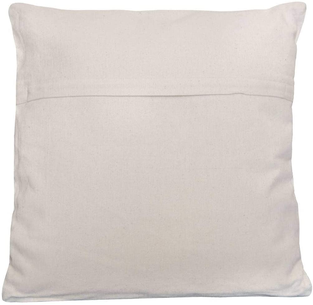 Handmade Chenille Ikat 20" Throw Pillow (Set 2) Beige Brown Bohemian Eclectic Transitional Two Pillows - Diamond Home USA