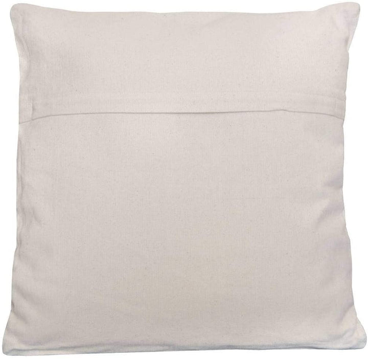 Handmade Chenille Ikat 20" Throw Pillow (Set 2) Beige Brown Bohemian Eclectic Transitional Two Pillows - Diamond Home USA