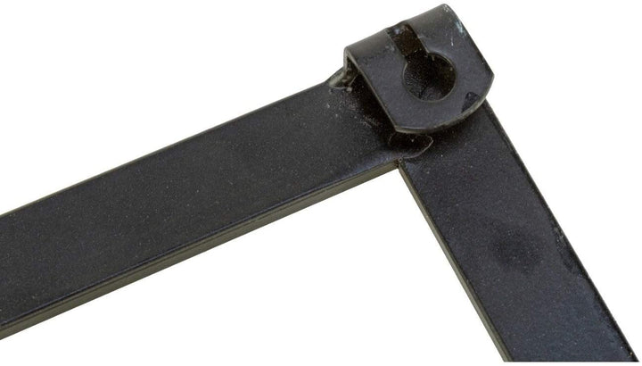 Black Metal 10 Hook Mug Wall Rack - Diamond Home USA