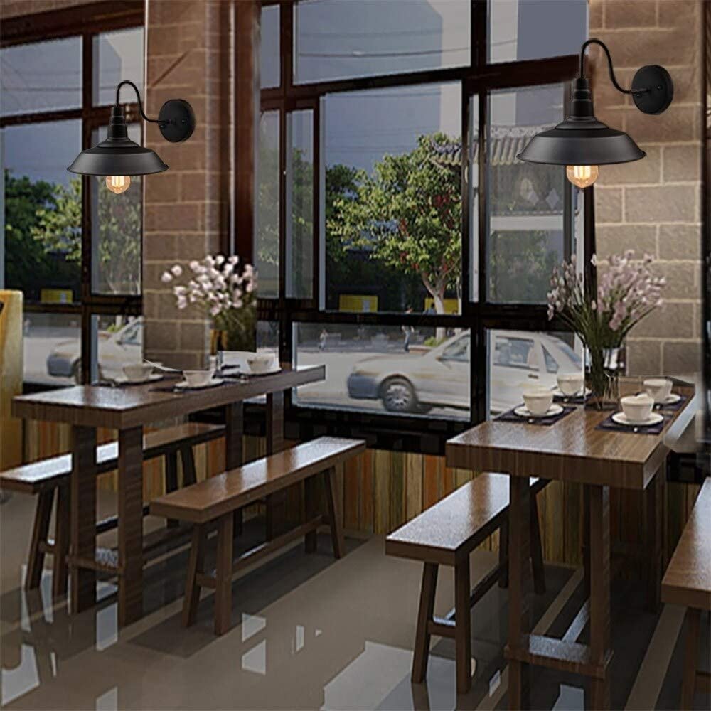 Gooseneck Wall Sconces Barn Warehouse Farmhouse Lighting