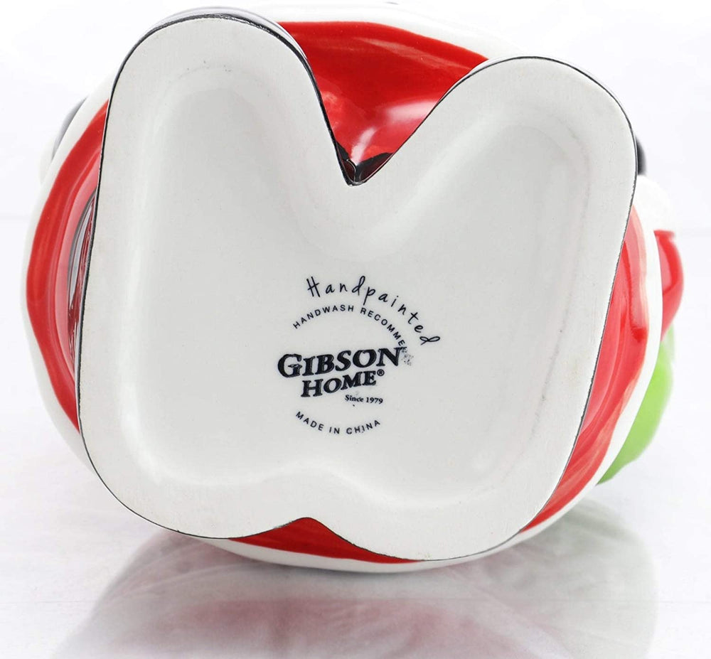 7 5 Inch Santa Holiday Cookie Jar Color Coastal Stoneware - Diamond Home USA