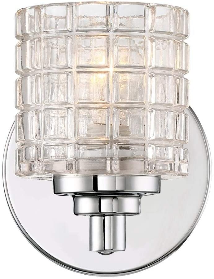 Votive 1 Light Vanity Grey Traditional Metal Nickel Includes