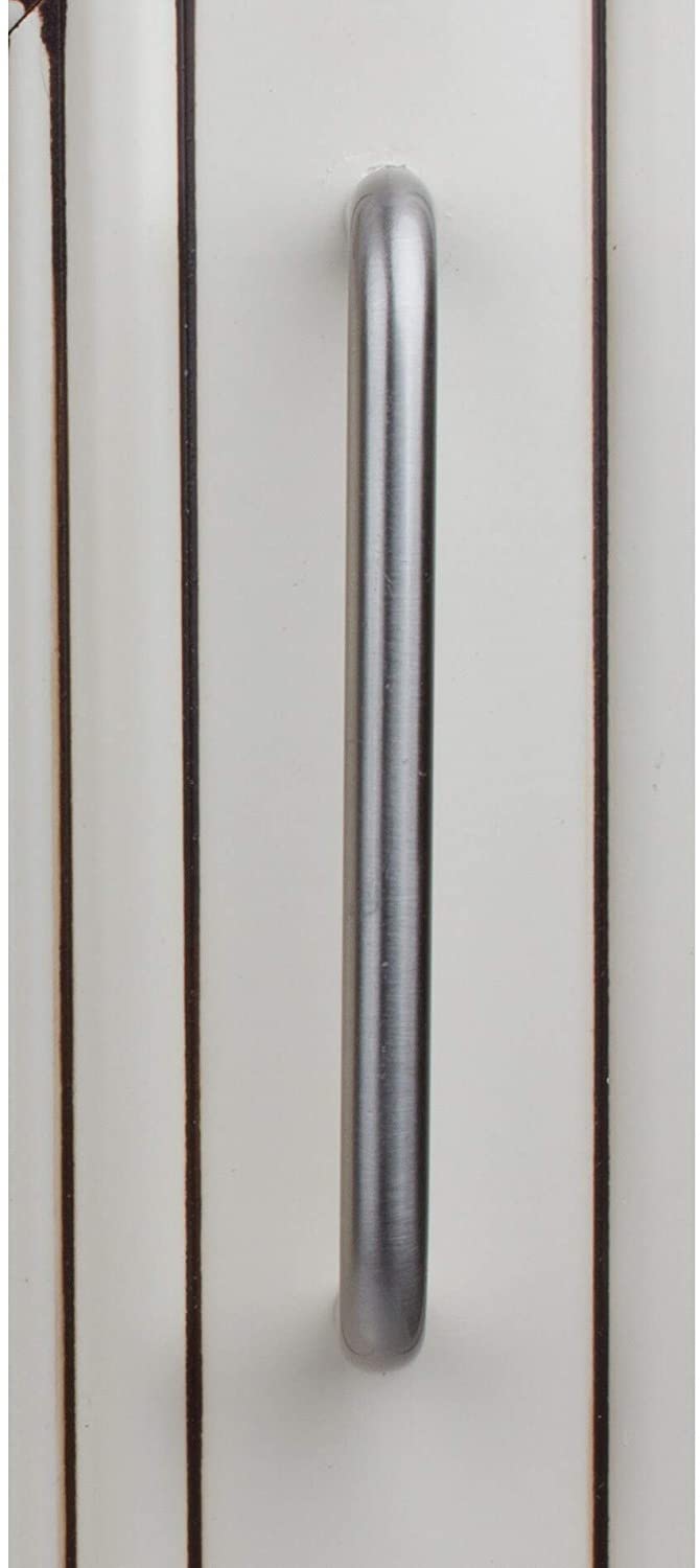 4 inch Stainless Steel Finished Cabinet Wire Pulls (Pack 25) Grey - Diamond Home USA