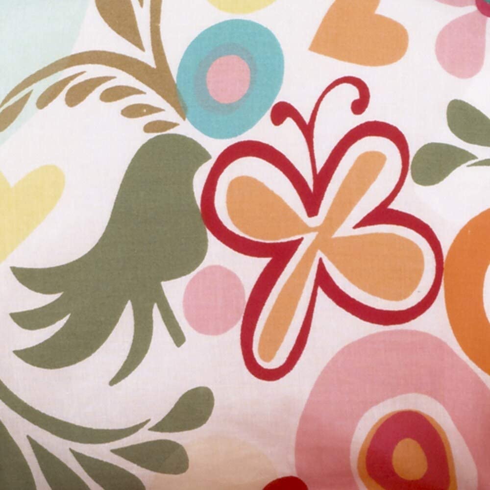 Colored Floral Ruffle Pillow Color Designer Modern Contemporary Cotton - Diamond Home USA